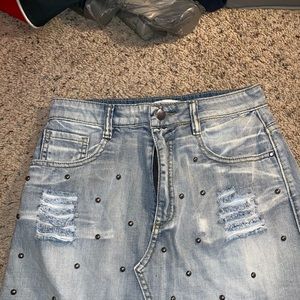 Forever 21 Jean Skirt